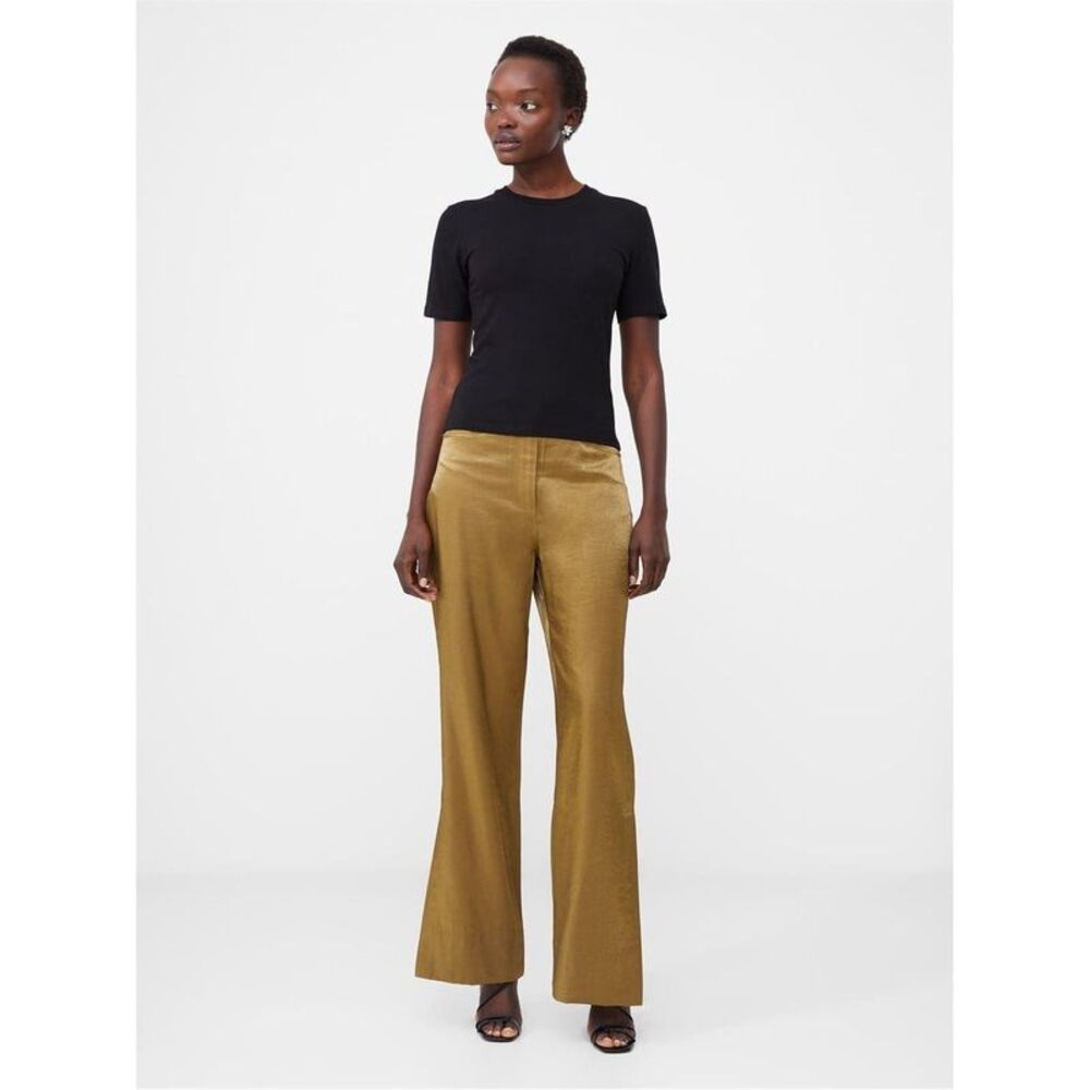 French Connection Womens/Ladies Striped Crew Neck / Black